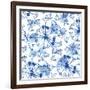 Indigo Dandelion-Aimee Wilson-Framed Art Print