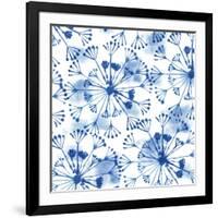 Indigo Dandelion-Aimee Wilson-Framed Art Print