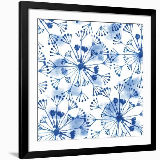 Indigo Dandelion-Aimee Wilson-Framed Art Print