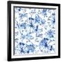 Indigo Dandelion-Aimee Wilson-Framed Art Print