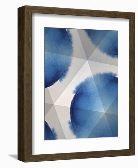 Indigo Daydream VI-Renee W. Stramel-Framed Art Print