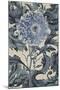 Indigo Deco Flower I-Emma Hill-Mounted Giclee Print