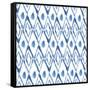 Indigo Diamonds-Aimee Wilson-Framed Stretched Canvas