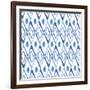 Indigo Diamonds-Aimee Wilson-Framed Art Print