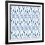 Indigo Diamonds-Aimee Wilson-Framed Art Print