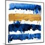 Indigo Drips-Patricia Pinto-Mounted Art Print