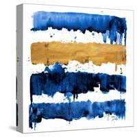 Indigo Drips-Patricia Pinto-Stretched Canvas