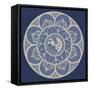 Indigo Earthenware I-Chariklia Zarris-Framed Stretched Canvas