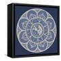 Indigo Earthenware I-Chariklia Zarris-Framed Stretched Canvas