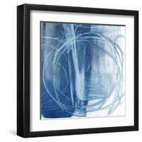 Indigo Expression III-Ethan Harper-Framed Art Print