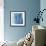 Indigo Expression IV-Ethan Harper-Framed Premium Giclee Print displayed on a wall