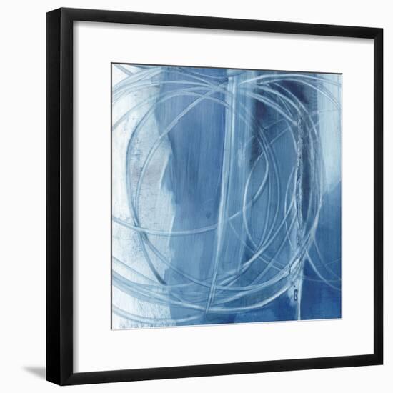 Indigo Expression IV-Ethan Harper-Framed Premium Giclee Print