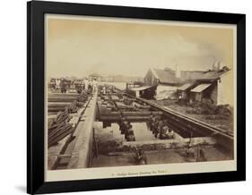 Indigo factory , 1877-Oscar Jean Baptiste Mallitte-Framed Giclee Print