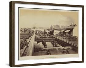 Indigo factory , 1877-Oscar Jean Baptiste Mallitte-Framed Giclee Print