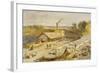 Indigo Factory - Bengal, from 'India Ancient and Modern', 1867 (Colour Litho)-William 'Crimea' Simpson-Framed Giclee Print