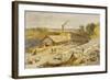 Indigo Factory - Bengal, from 'India Ancient and Modern', 1867 (Colour Litho)-William 'Crimea' Simpson-Framed Giclee Print