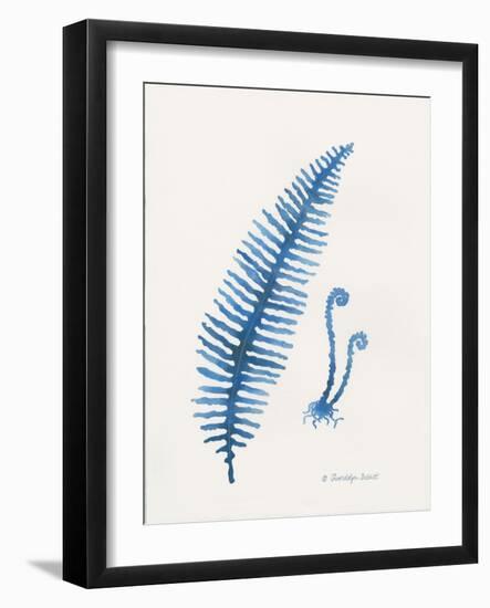 Indigo Fern II-Gwendolyn Babbitt-Framed Art Print