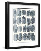 Indigo Five-Nikki Galapon-Framed Art Print