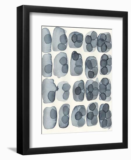 Indigo Five-Nikki Galapon-Framed Art Print