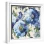 Indigo Floral Gallery-Hugo Wild-Framed Art Print