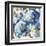 Indigo Floral Gallery-Hugo Wild-Framed Art Print