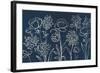 Indigo Floral I-Silvia Vassileva-Framed Art Print