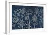 Indigo Floral I-Silvia Vassileva-Framed Art Print