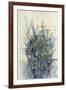 Indigo Floral I-Tim O'toole-Framed Art Print