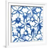 Indigo Floral-Aimee Wilson-Framed Art Print