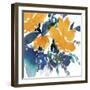 Indigo Flower I-Isabelle Z-Framed Art Print