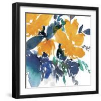 Indigo Flower I-Isabelle Z-Framed Art Print