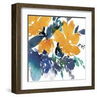 Indigo Flower I-Isabelle Z-Framed Art Print