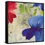 Indigo Flower II-Sloane Addison  -Framed Stretched Canvas