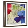 Indigo Flower II-Sloane Addison  -Framed Art Print