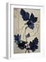 Indigo Flower-Treechild-Framed Giclee Print