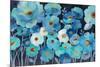 Indigo Flowers-Silvia Vassileva-Mounted Premium Giclee Print