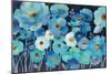 Indigo Flowers-Silvia Vassileva-Mounted Premium Giclee Print