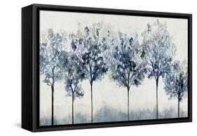 Indigo Forest Light-Isabelle Z-Framed Stretched Canvas