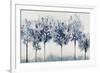 Indigo Forest Light-Isabelle Z-Framed Art Print