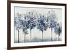 Indigo Forest Light-Isabelle Z-Framed Art Print