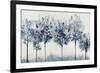 Indigo Forest Light-Isabelle Z-Framed Art Print