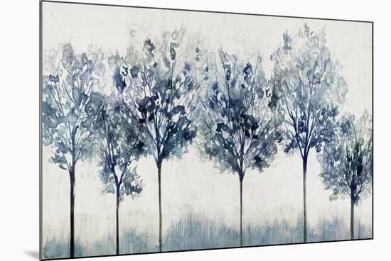 Indigo Forest Light-Isabelle Z-Mounted Art Print