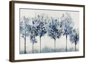 Indigo Forest Light-Isabelle Z-Framed Art Print