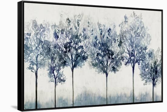 Indigo Forest Light-Isabelle Z-Framed Stretched Canvas