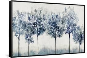 Indigo Forest Light-Isabelle Z-Framed Stretched Canvas