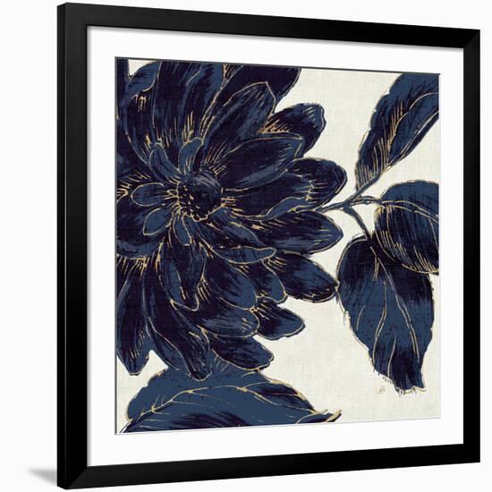 Indigo Garden I-Daphne Brissonnet-Framed Premium Giclee Print