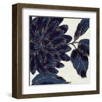 Indigo Garden I-Daphne Brissonnet-Framed Art Print