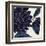 Indigo Garden I-Daphne Brissonnet-Framed Art Print