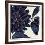 Indigo Garden I-Daphne Brissonnet-Framed Art Print