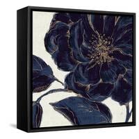 Indigo Garden II-Daphne Brissonnet-Framed Stretched Canvas